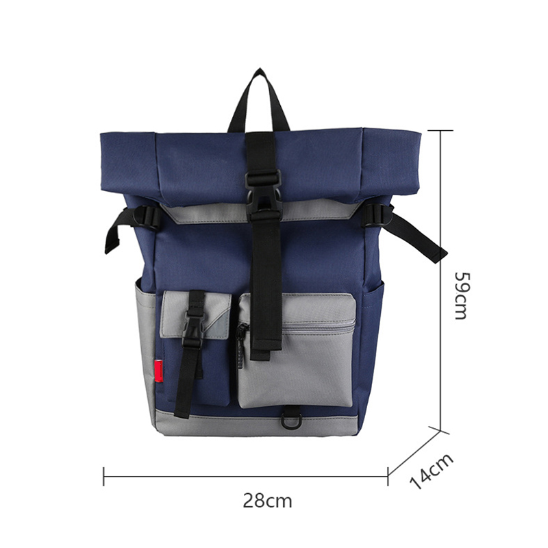 Fashion Multifunction Roll Top Backpack3