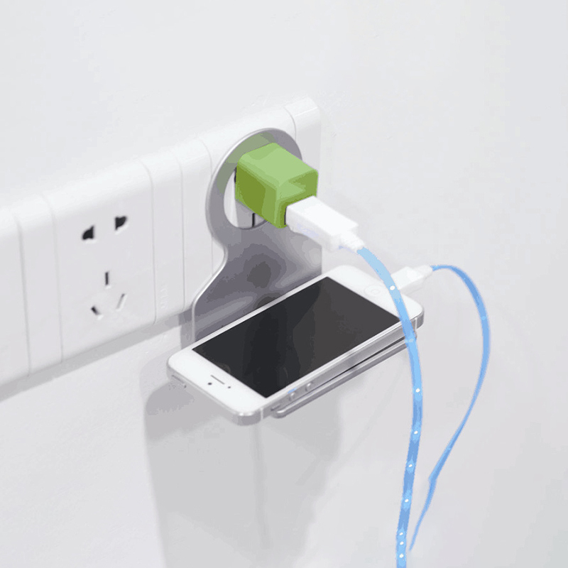 Folding Mobile Phone Wall Charging Holder4