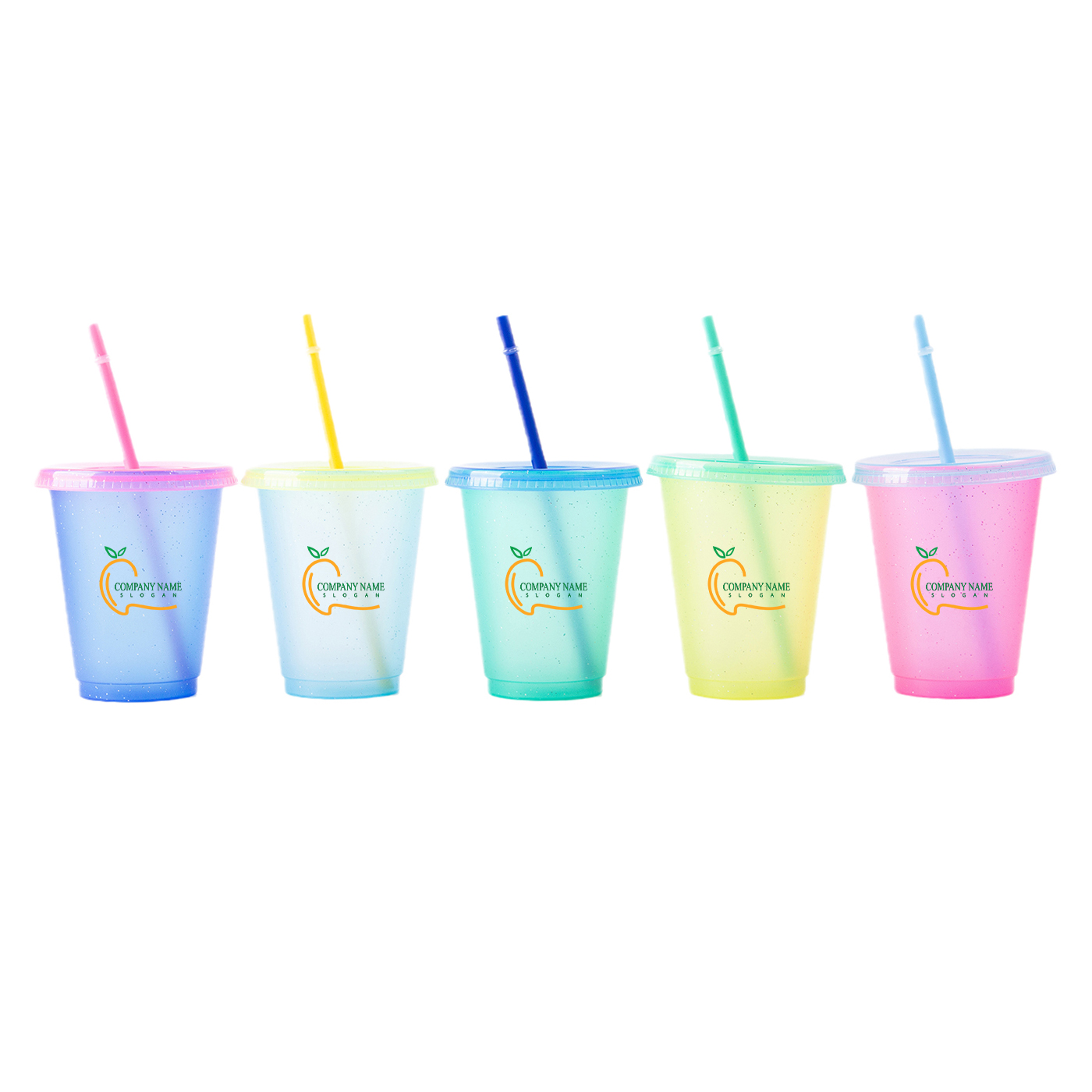 16 oz. Travel Cup With Lid And Straw