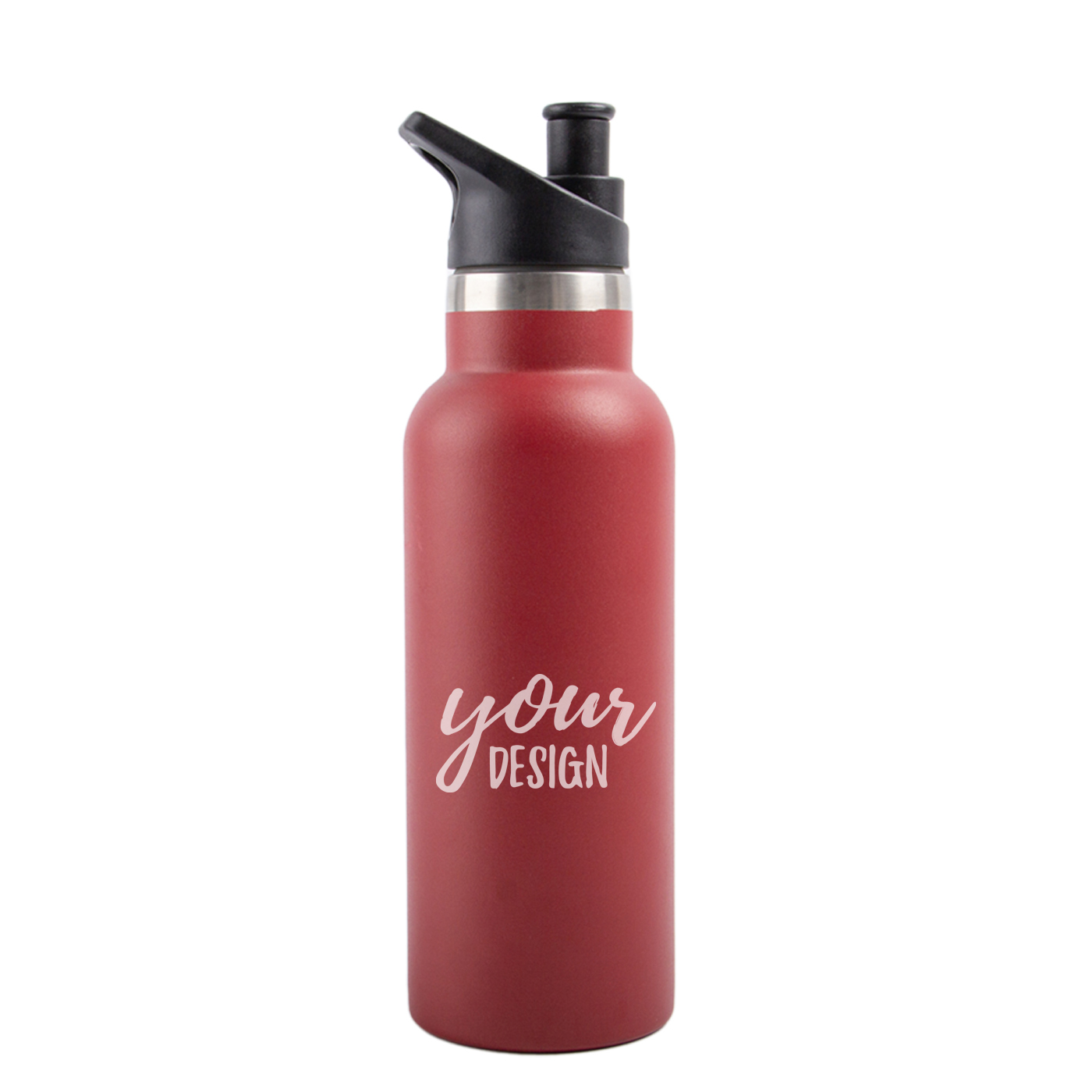 16 oz. Insulated Sport Water Bottle With Straw Lid1