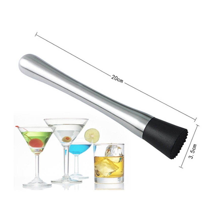 Stainless Steel Cocktail Muddler1