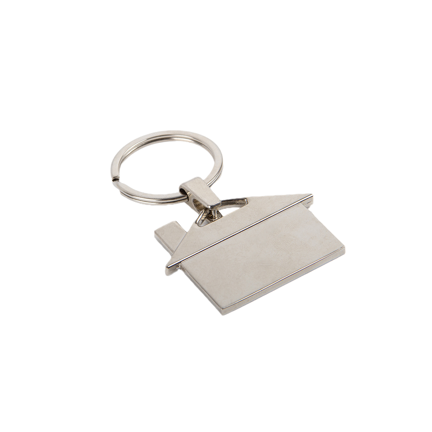 Custom Zinc Alloy House Shaped Keychain3