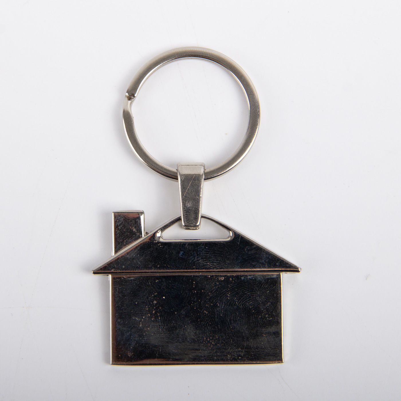 Custom Zinc Alloy House Shaped Keychain2