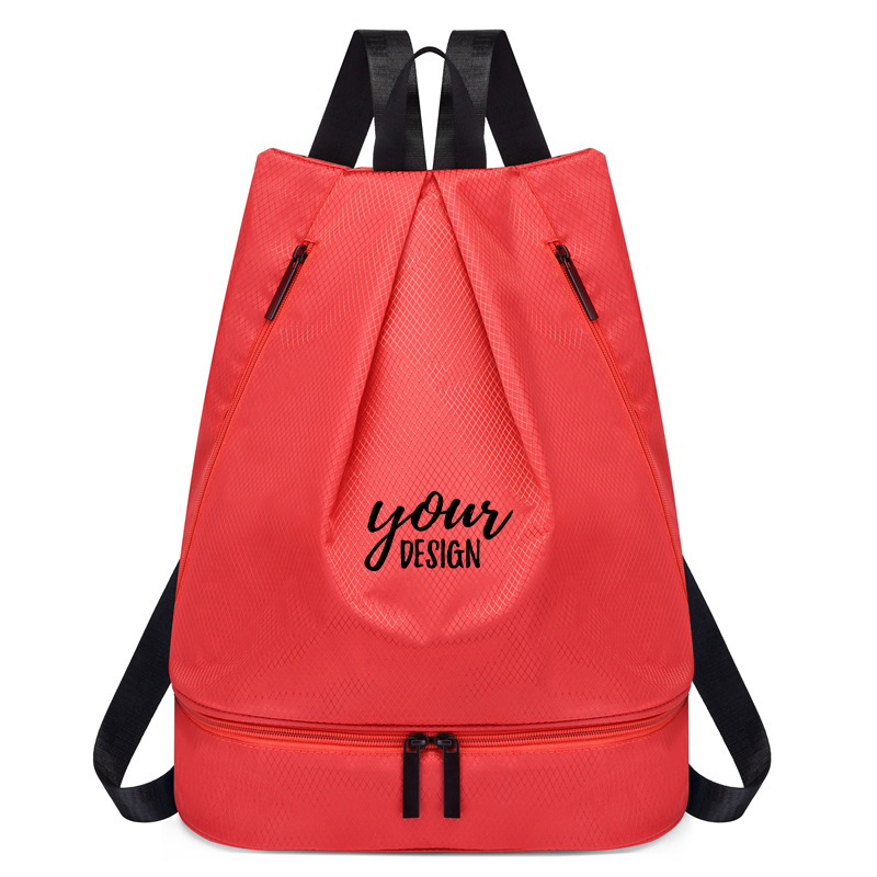 Nylon Wet And Dry Separation Sports Backpack1