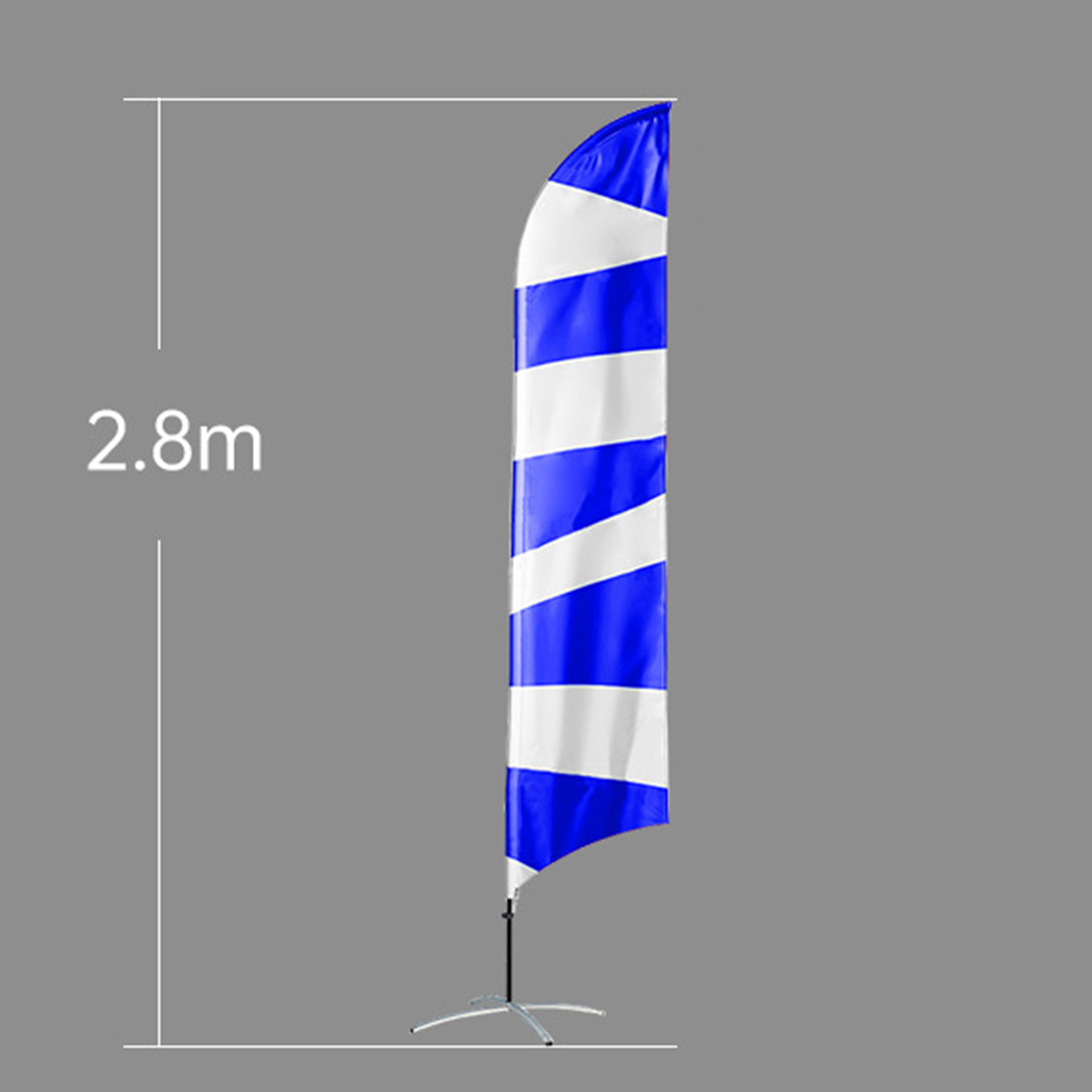 Knife Shape Blade Feather Advertising Flag2