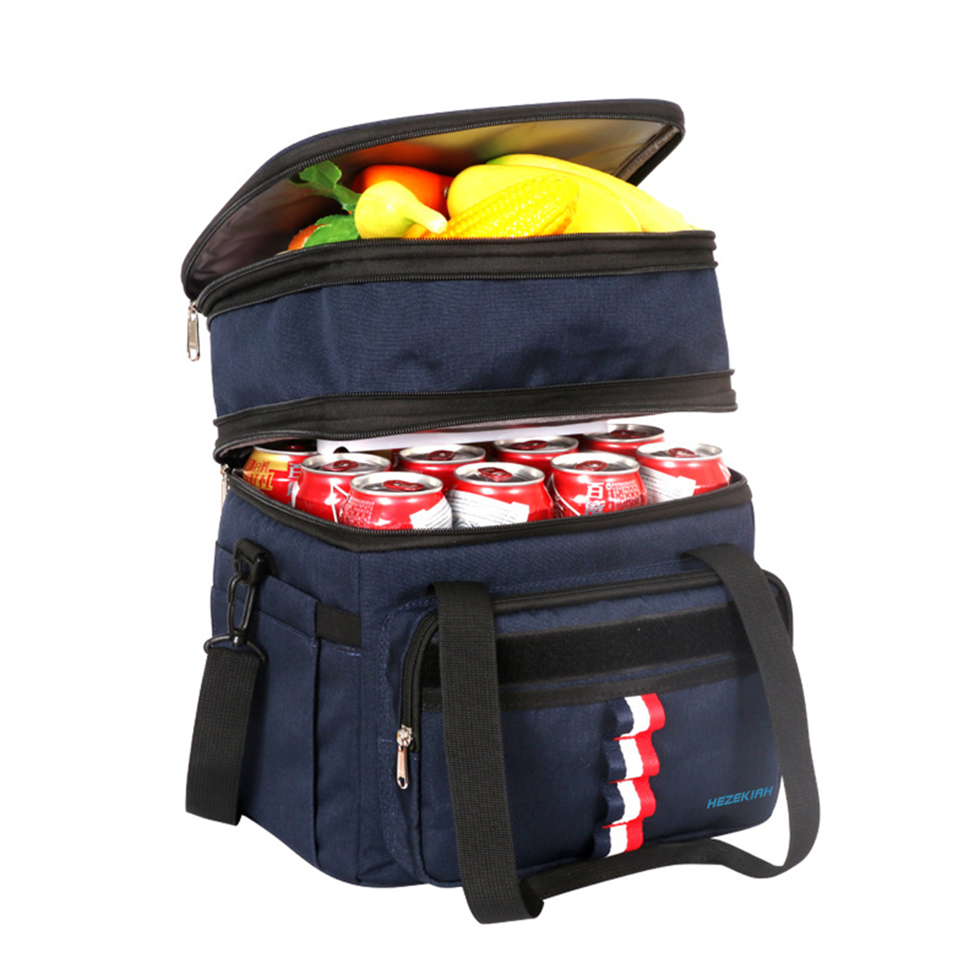 20L Double Layer Insulation Cooler Bag