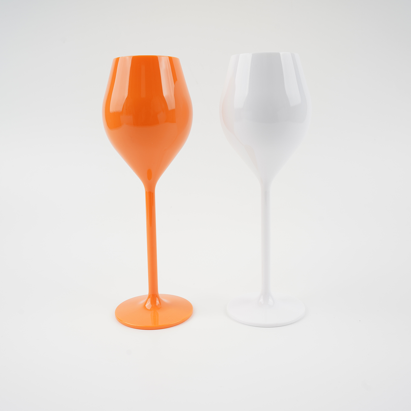 4.3 oz. PS Plastic Champagne Glass3