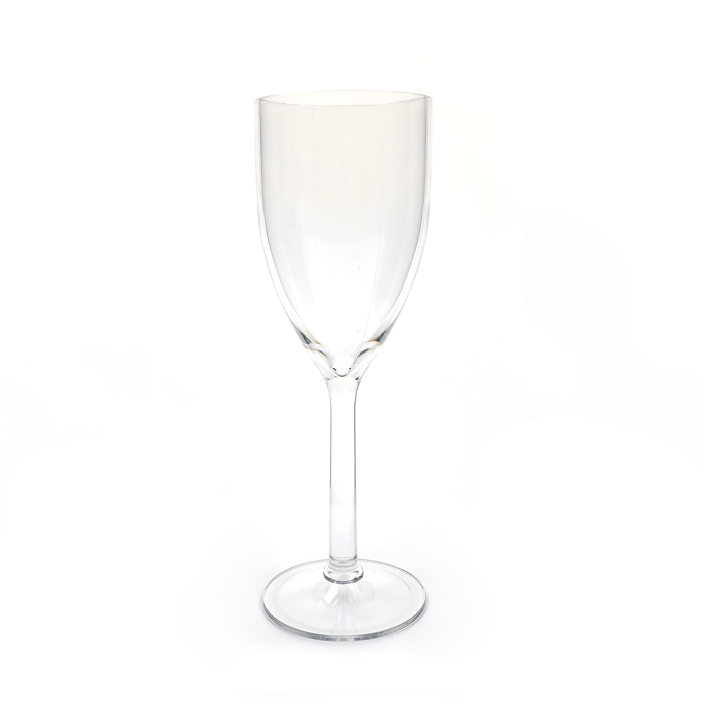 8 oz. AS Plastic Clear Champagne Glass1
