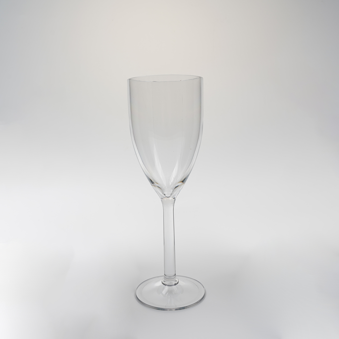 8 oz. AS Plastic Clear Champagne Glass2