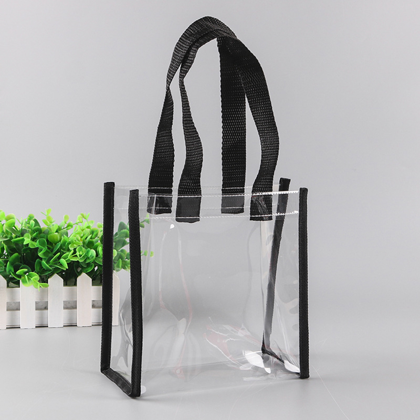 Custom Clear Stadium Approved Tote Bag2