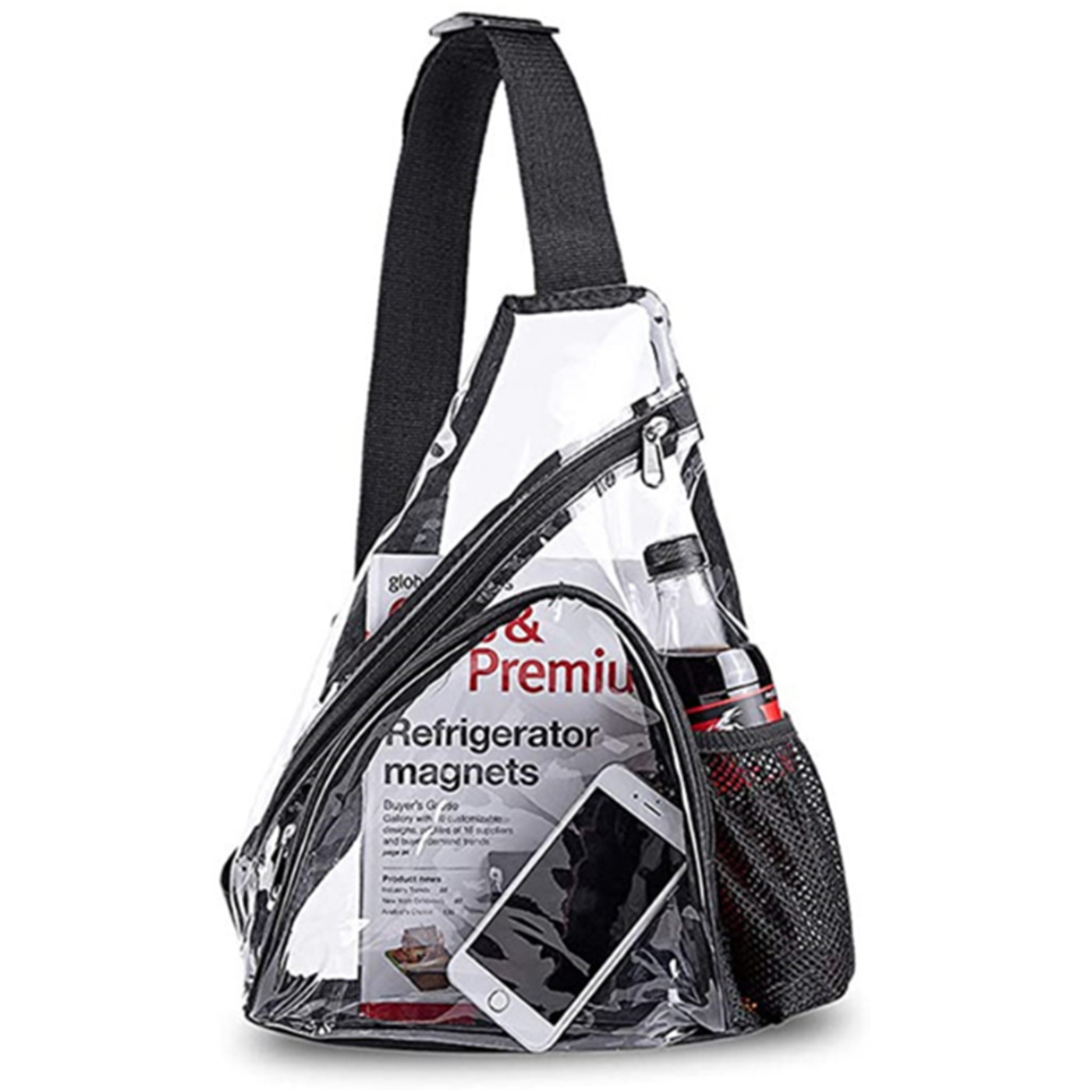 Stadium Approved Clear PVC Sling Bag3
