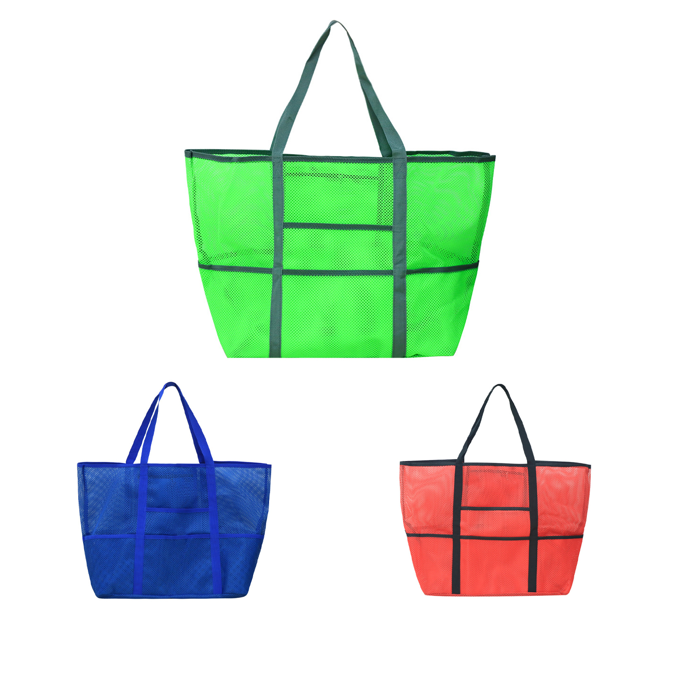 Large Mesh Beach Tote Bag1