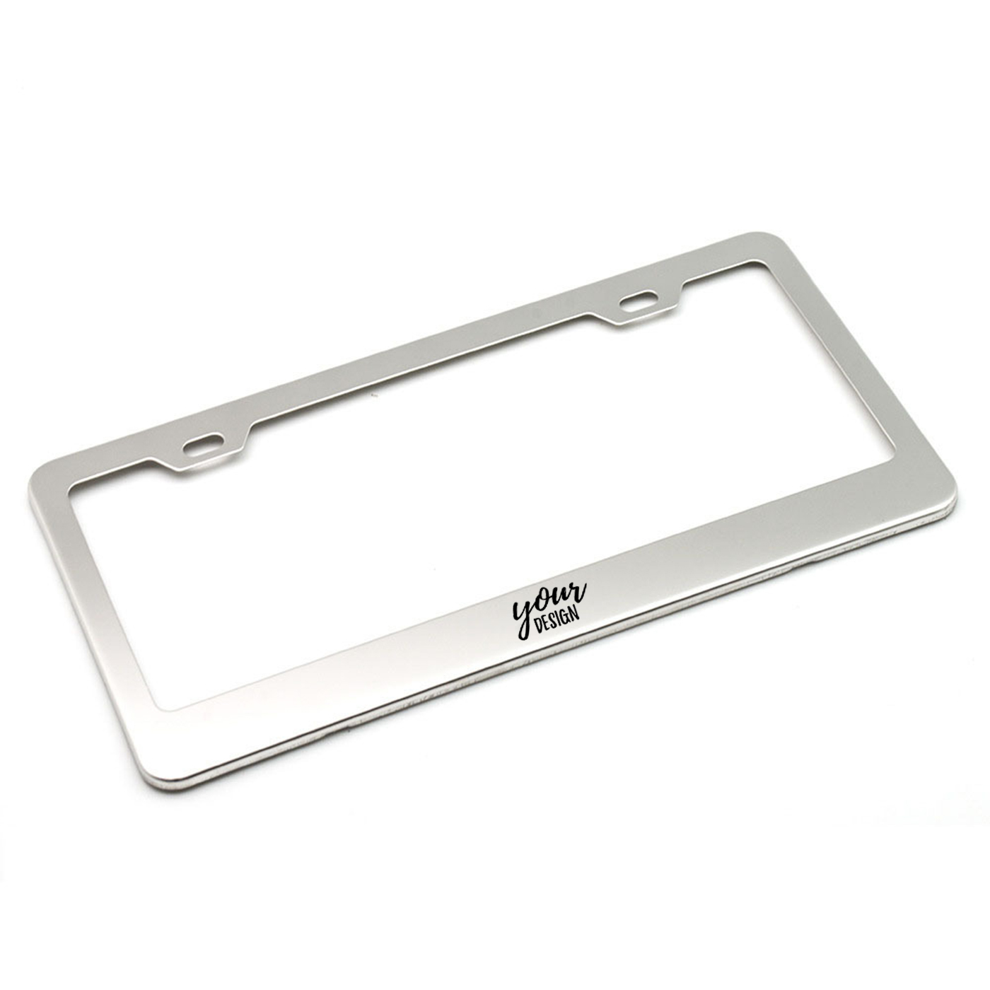 US Standard Stainless Steel License Plate Frame1