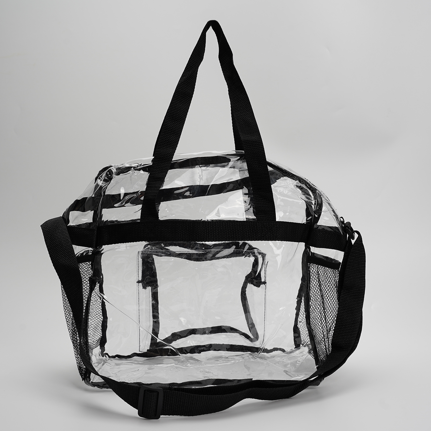 Large Capacity Clear Bag With Shoulder Strap4