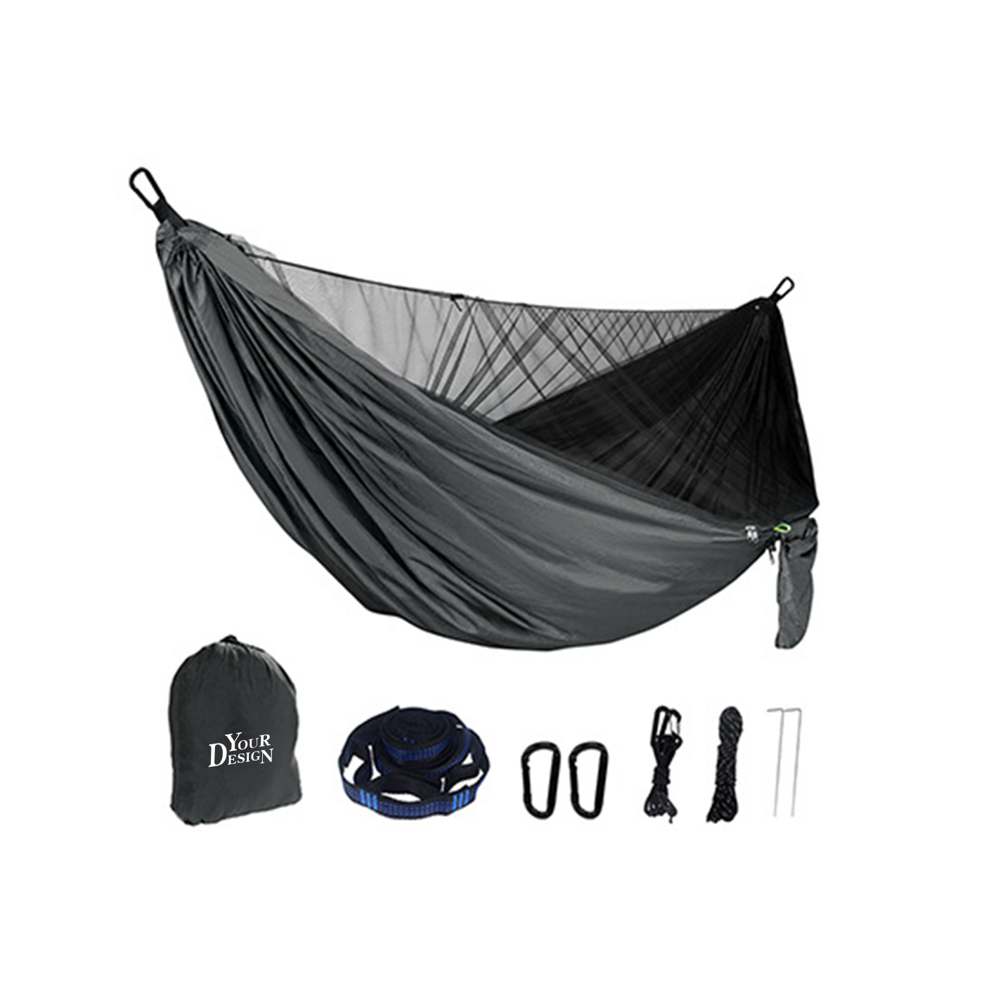 Camping Hammock With Mosquito Net1
