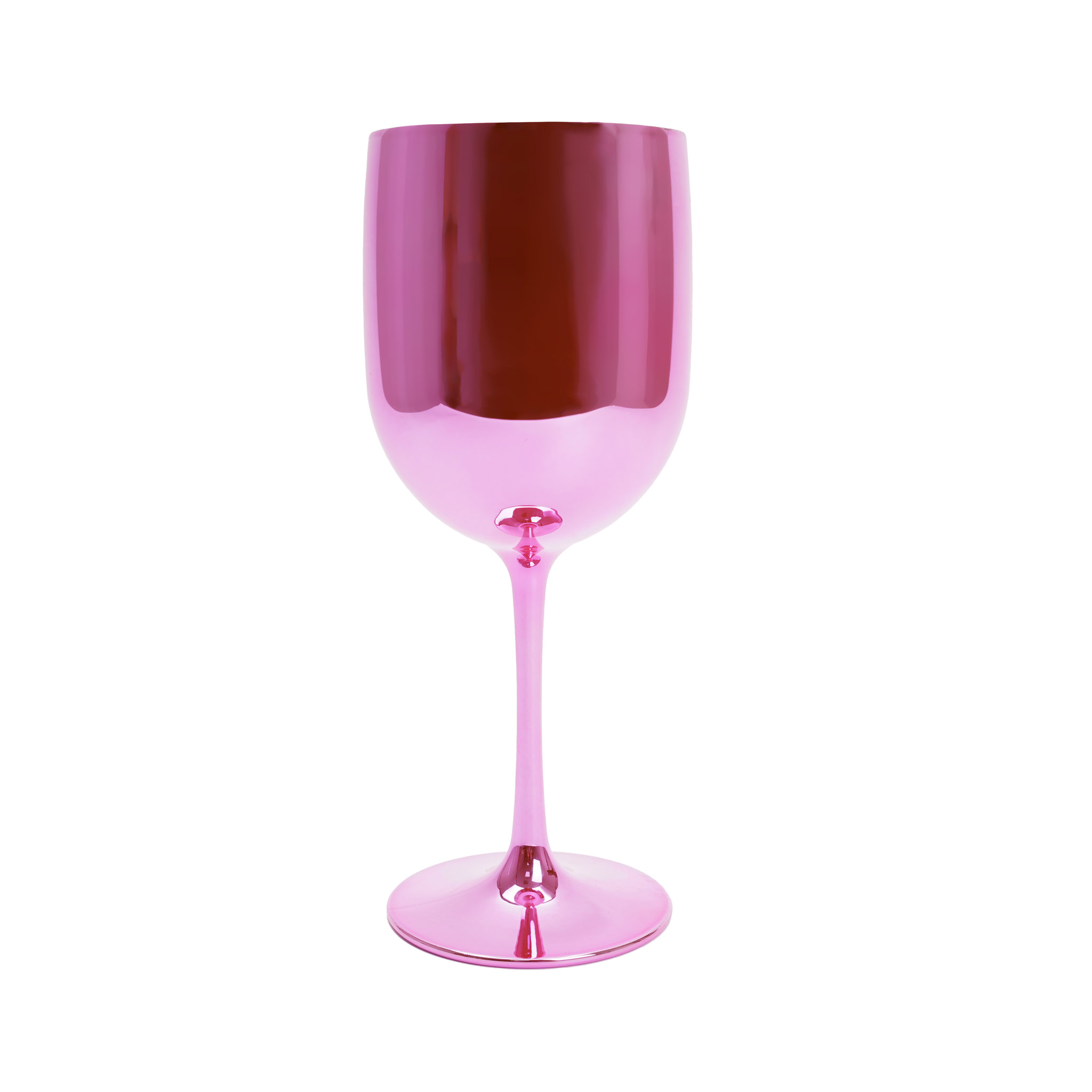 16 oz. Electroplated Plastic Champagne Goblet1