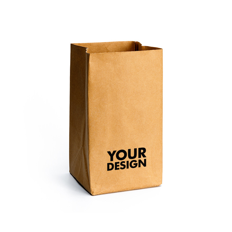 Custom Large Vegetable Grocery Paper Bag1