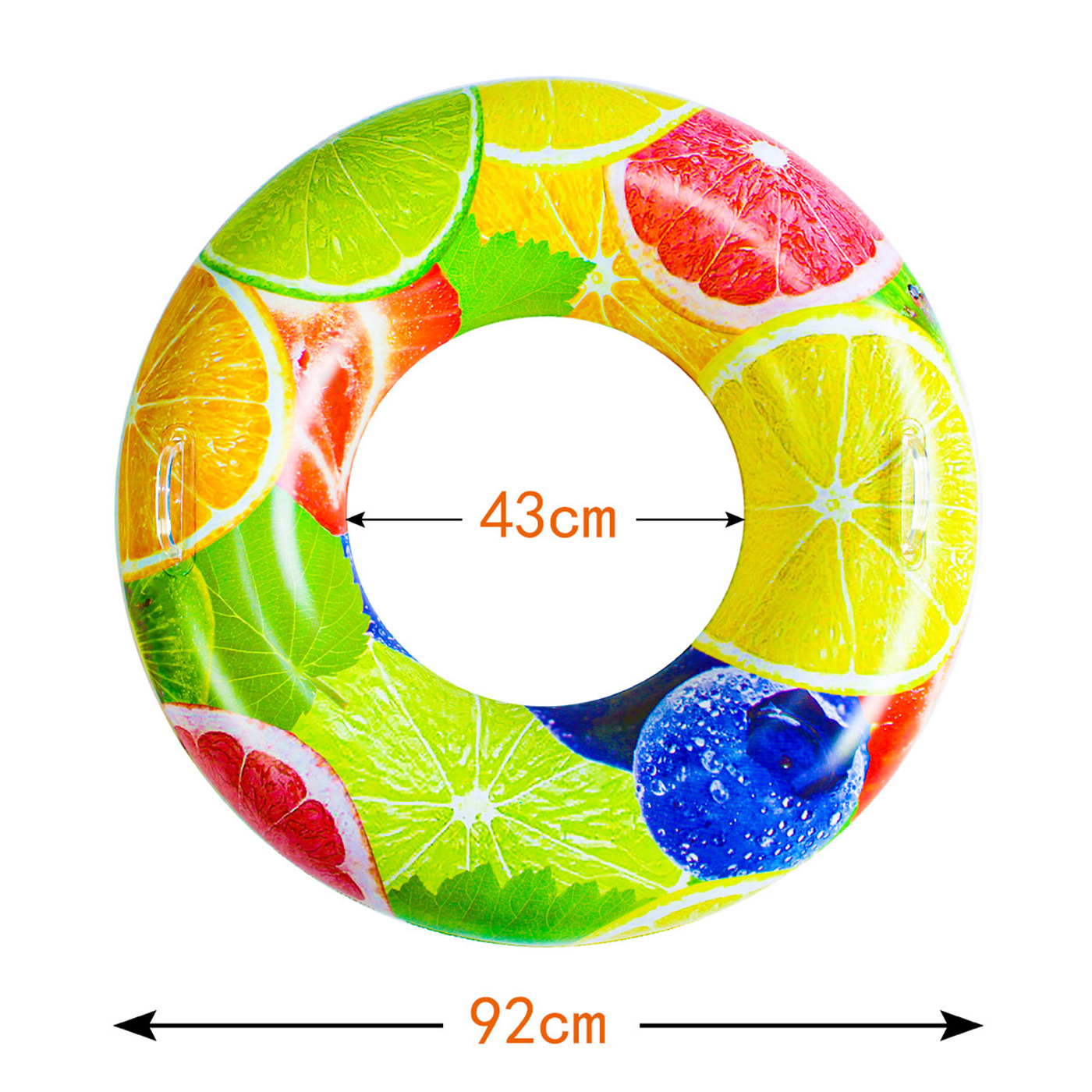 Large Inflatable Swimming Ring With Handle