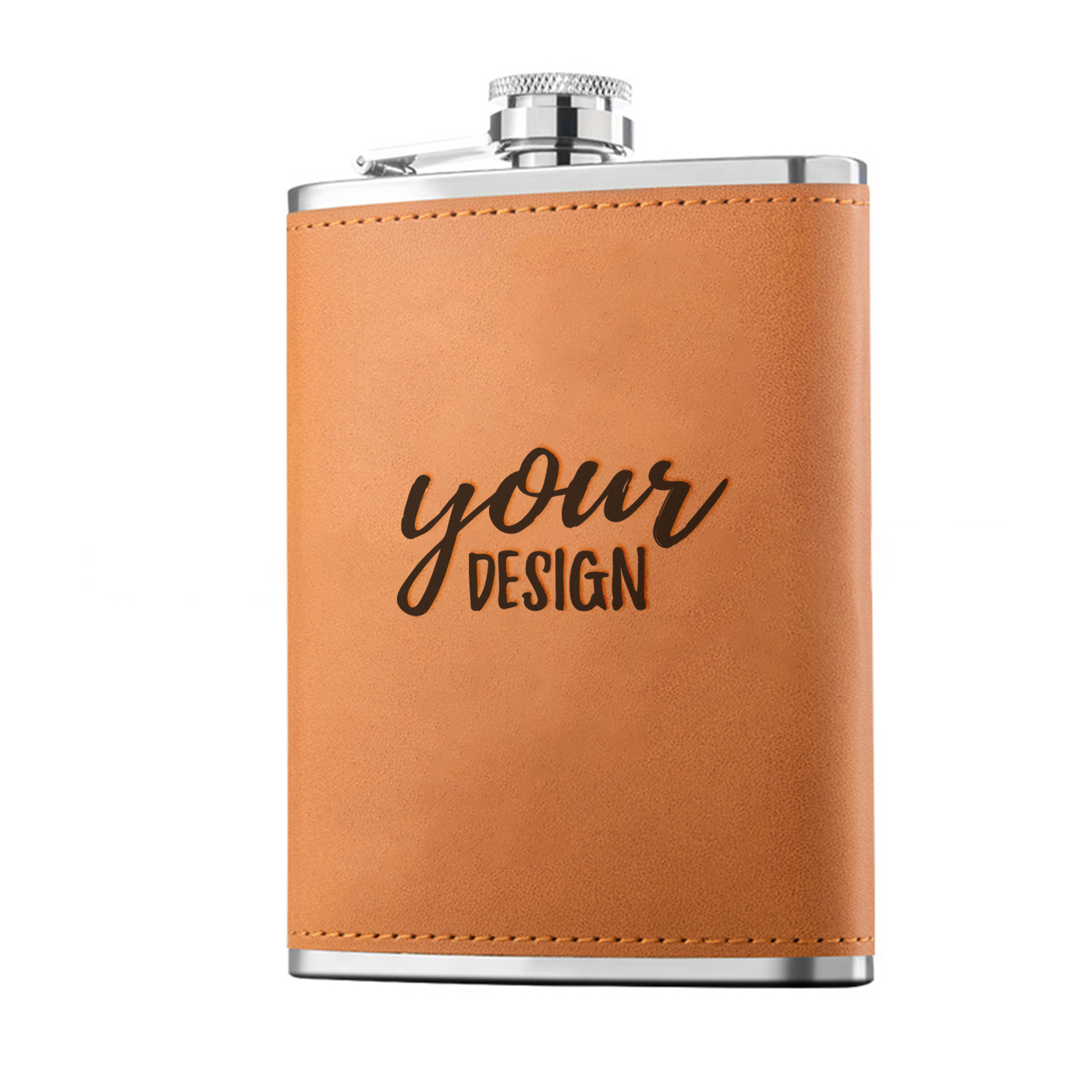 10 oz. Stainless Steel Flask3