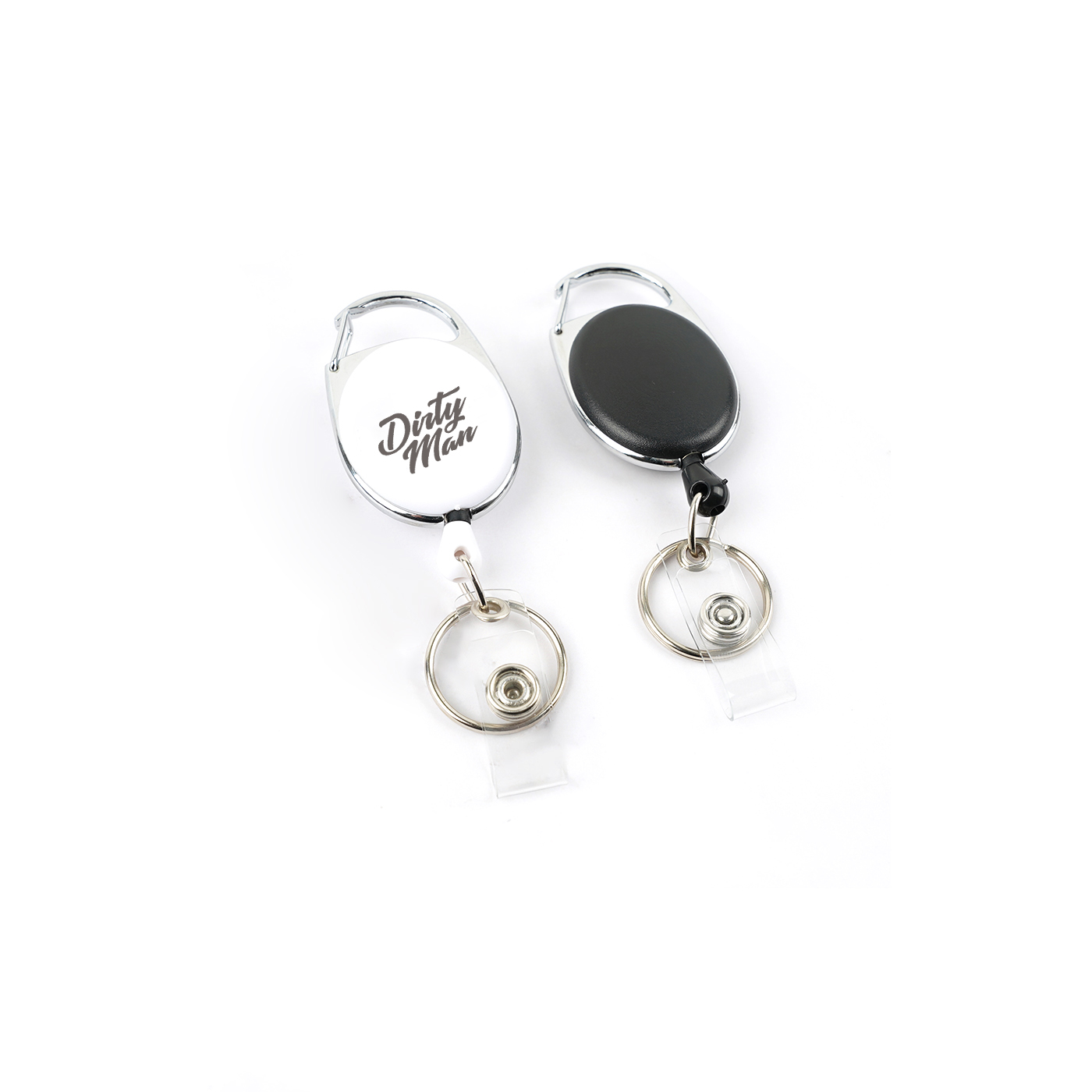 Retractable Badge Holder With Clip