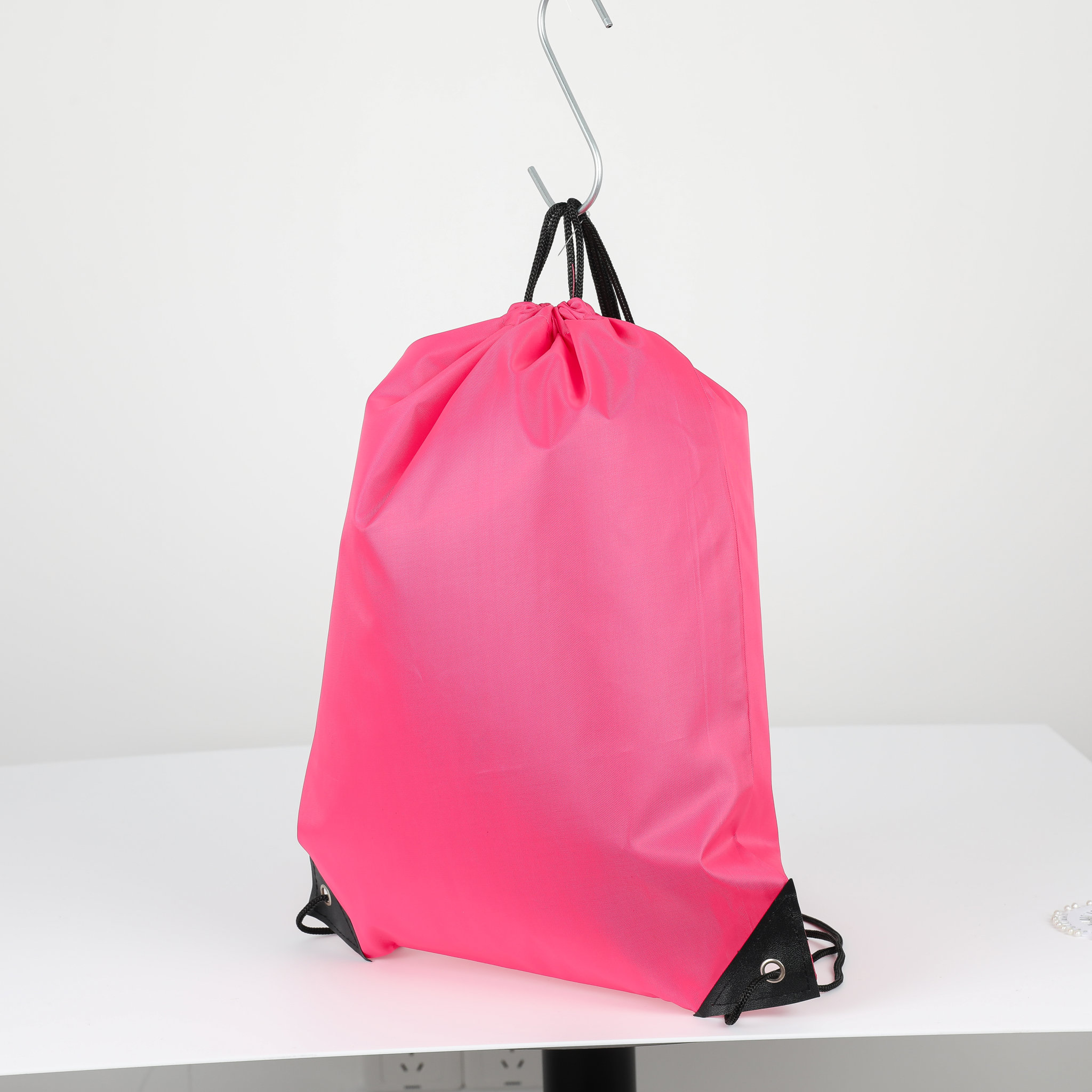 Customized Polyester Drawstring Backpack4
