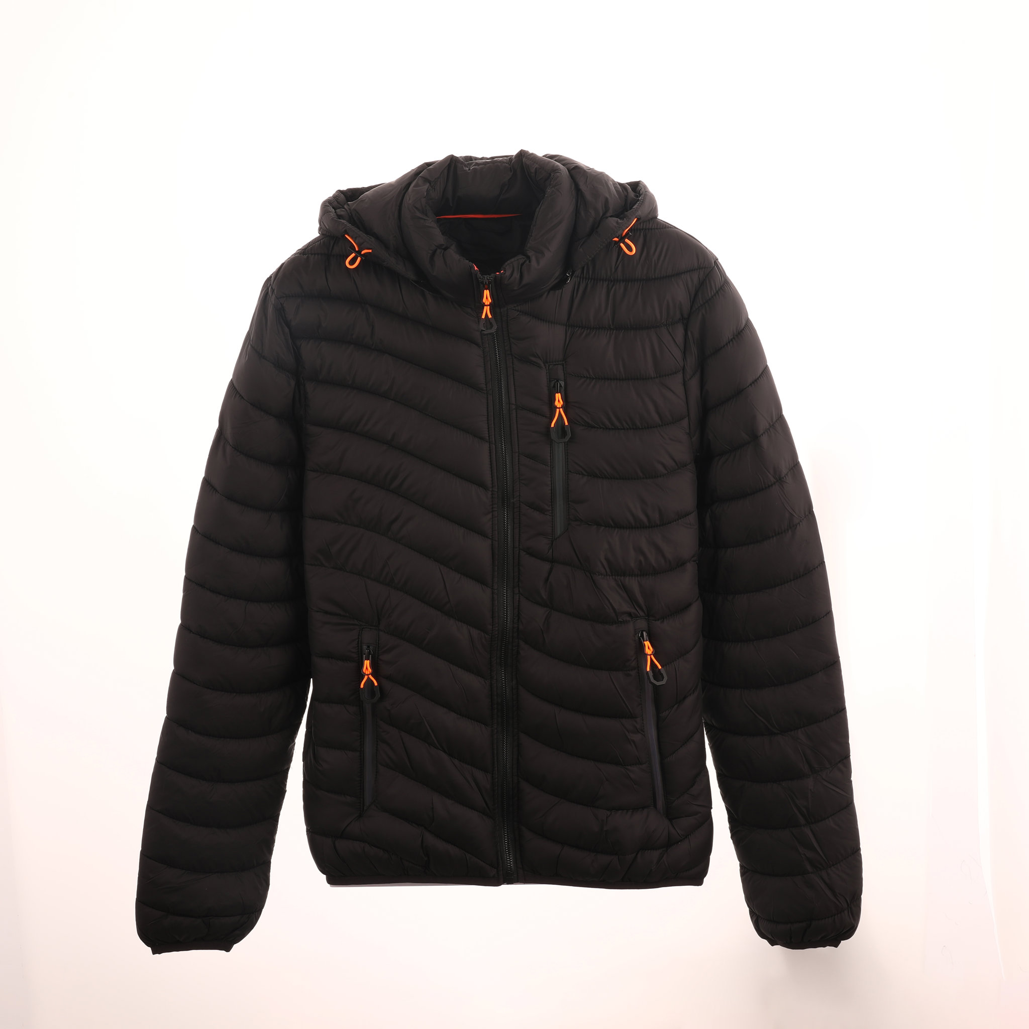 Men's Quilted Jacket With Detachable Hood3