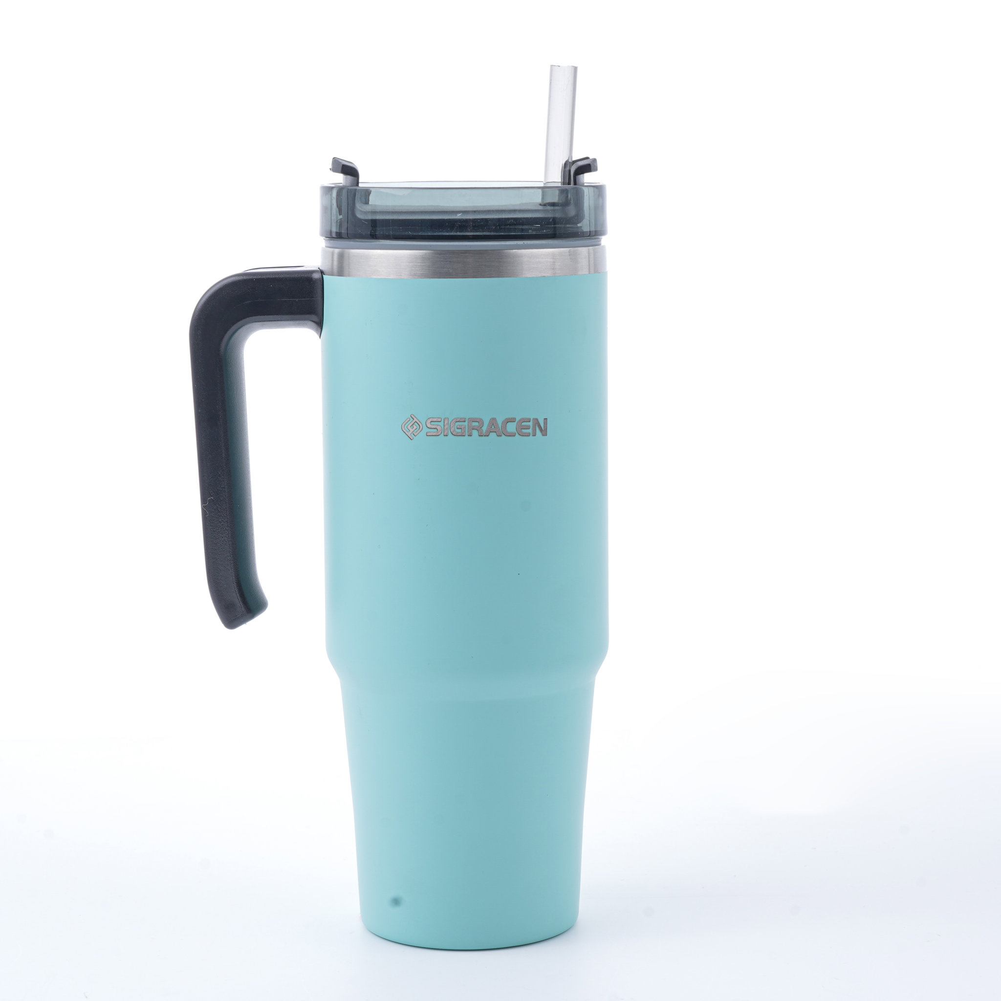 30 oz. Vacuum Insulated Tumbler With Handle And Straw2