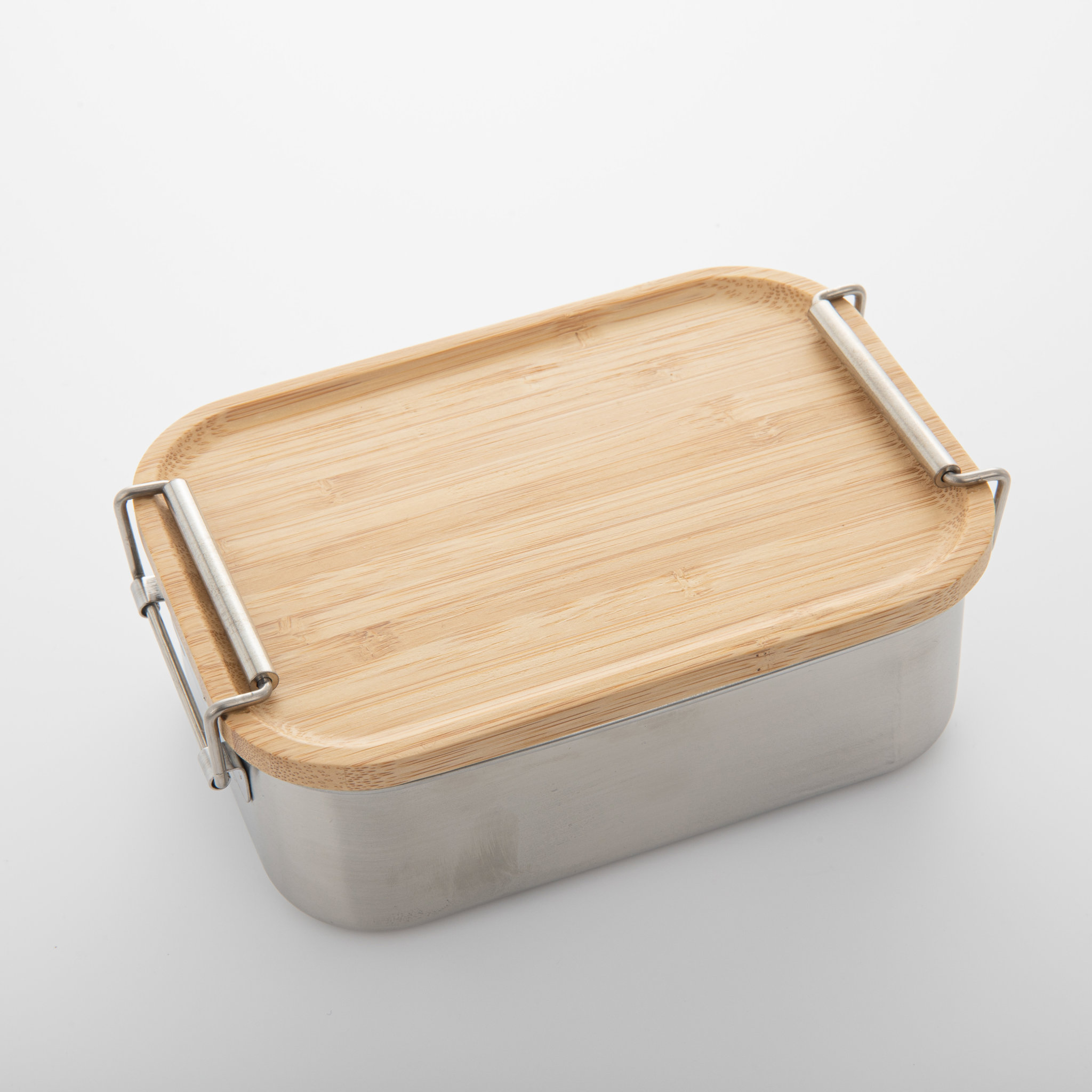 Stainless Steel Lunch Box With Bamboo Lid3