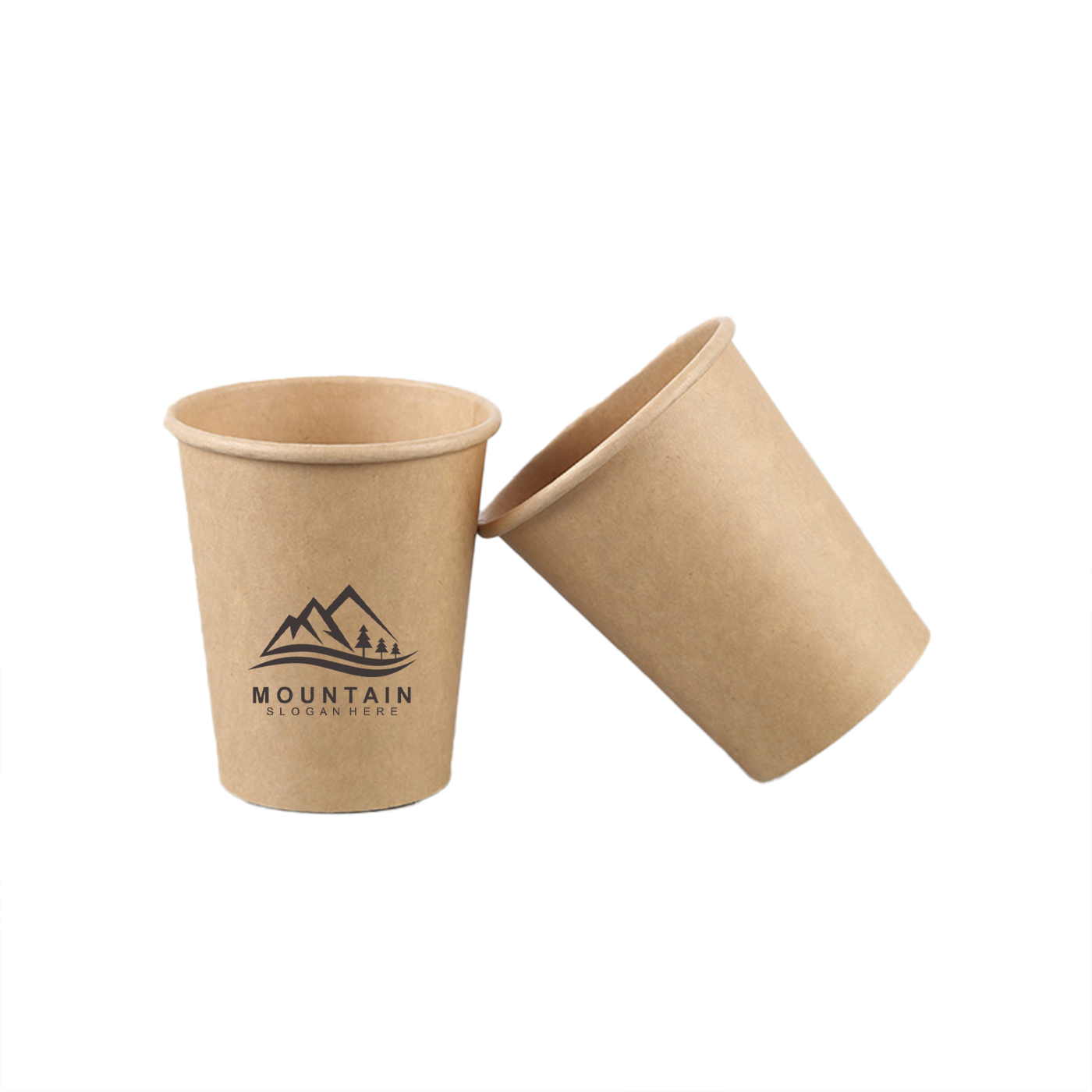 9 oz. Customizable Disposable Kraft Paper Cup