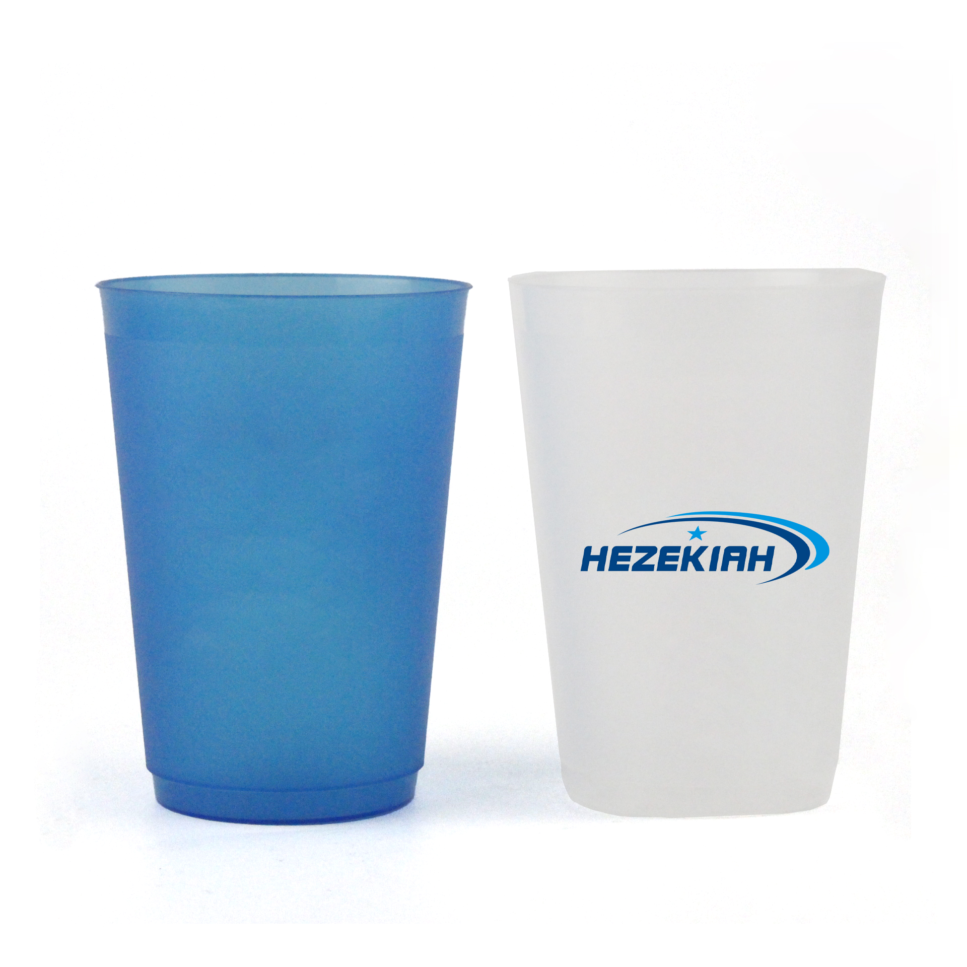 17 oz. Custom Frosted Plastic Cup