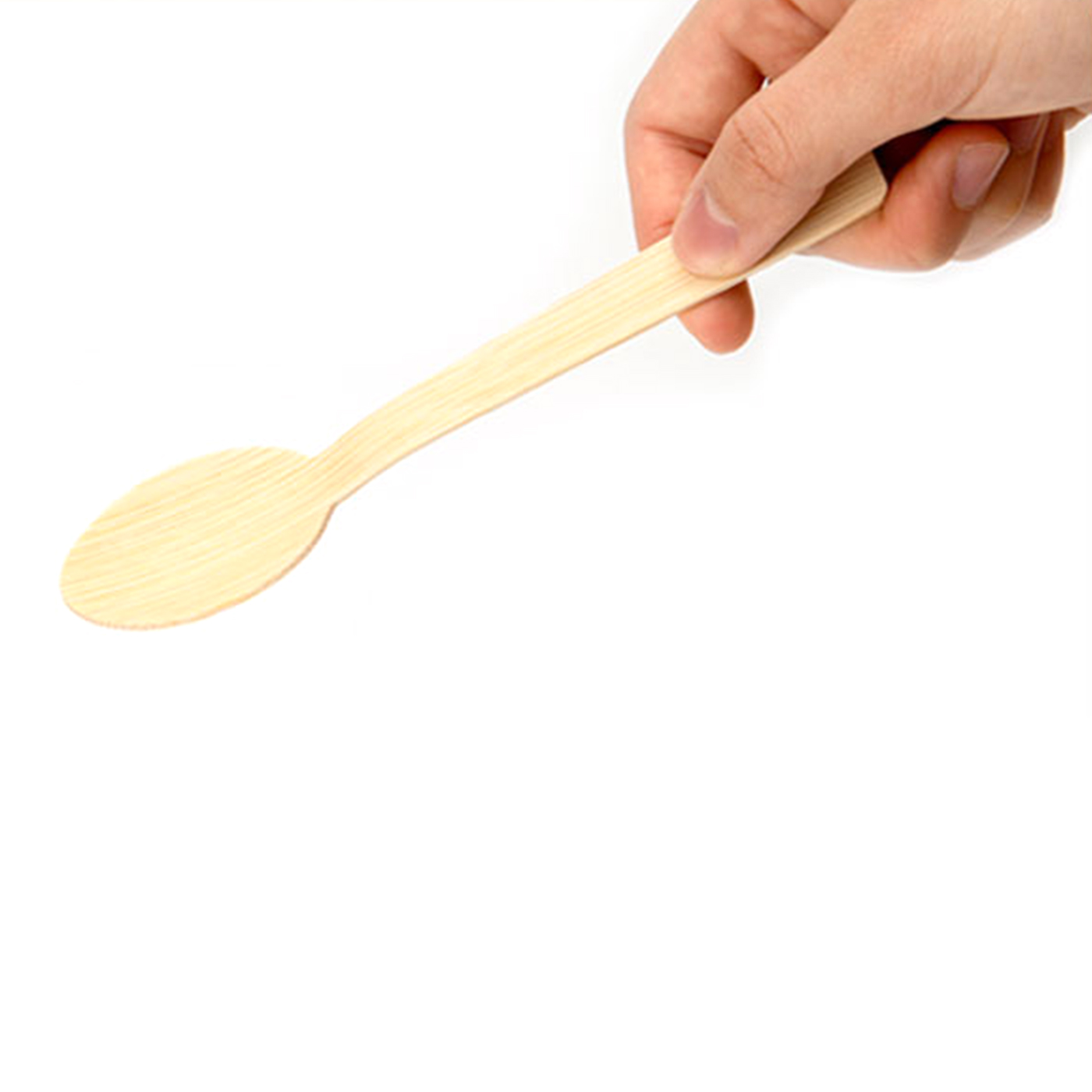 Biodegradable Disposable Bamboo Spoon3