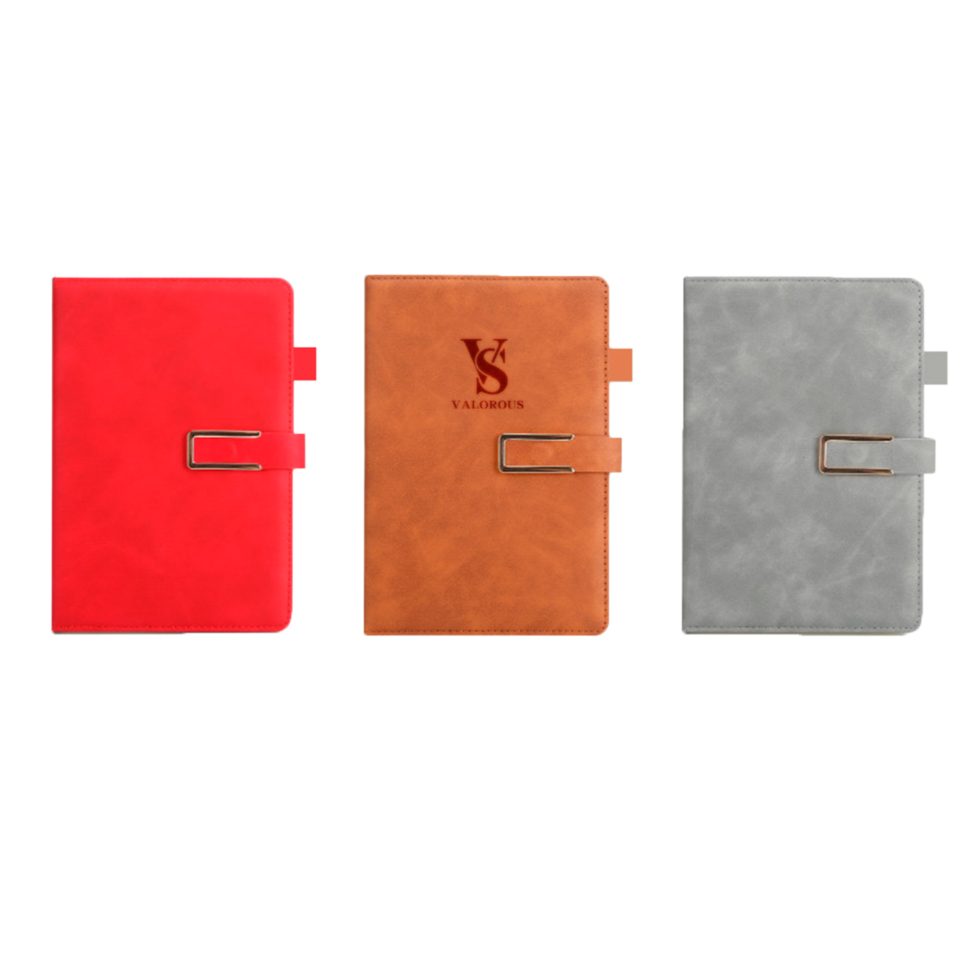 A5 Notebook With Metal Rim Magnetic Buckle