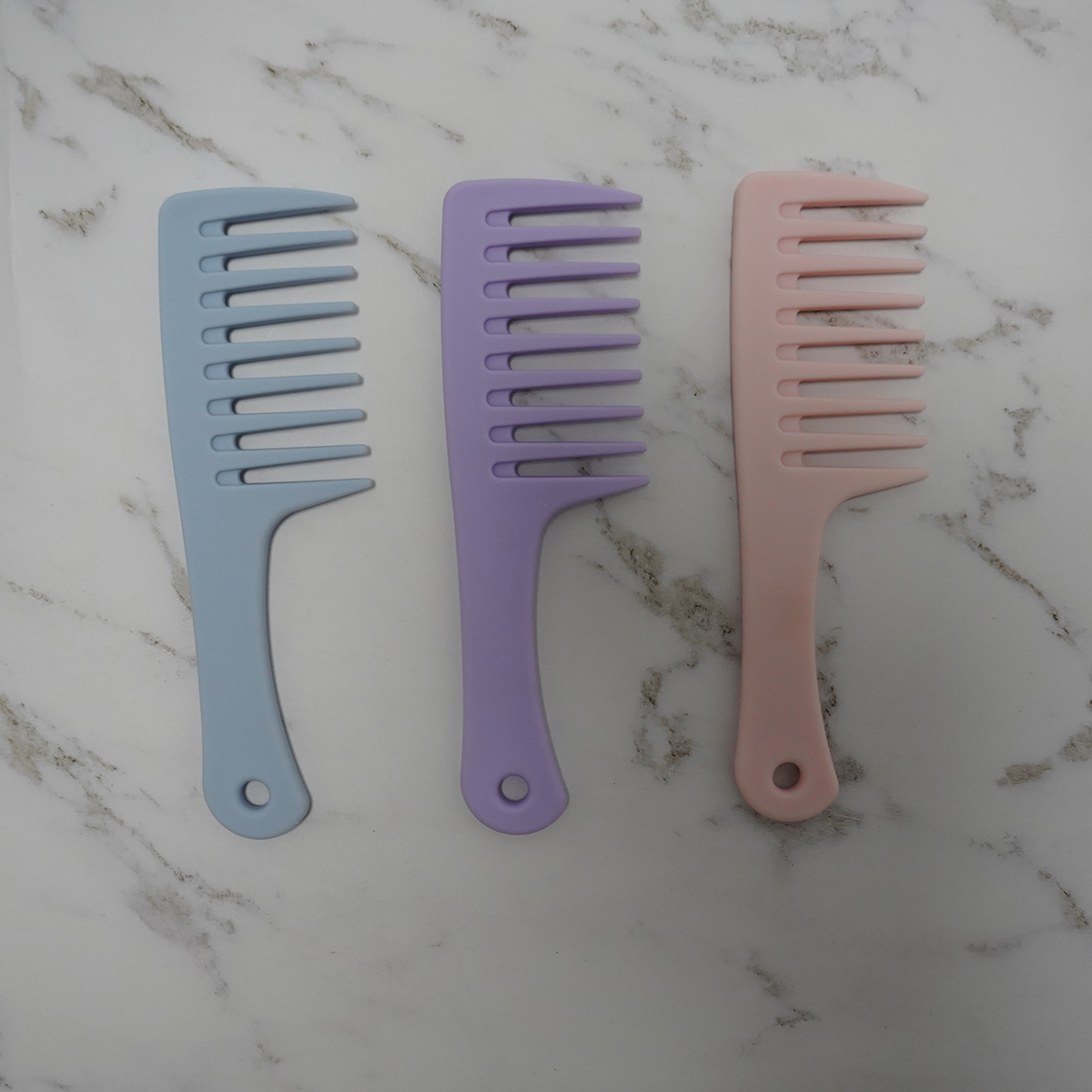ABS Plastic Wide Tooth Comb3