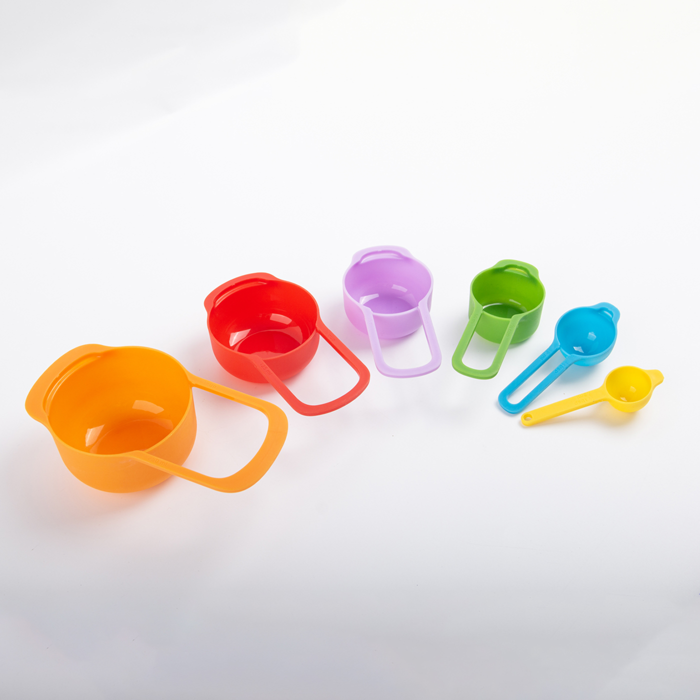 6Pcs Plastic Measuring Spoons Set4