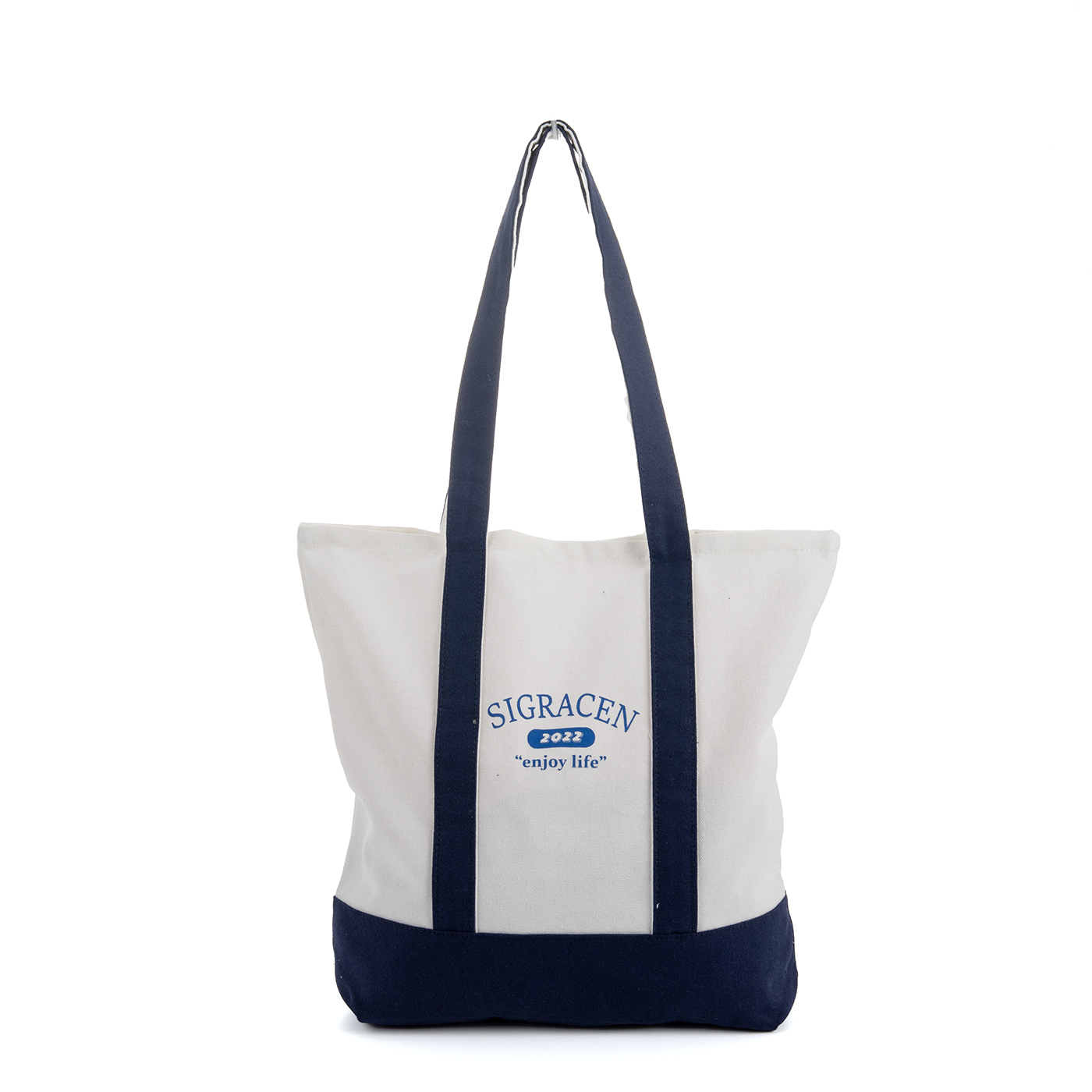 12 oz. Cotton Canvas Boat Grocery Shopping Bag