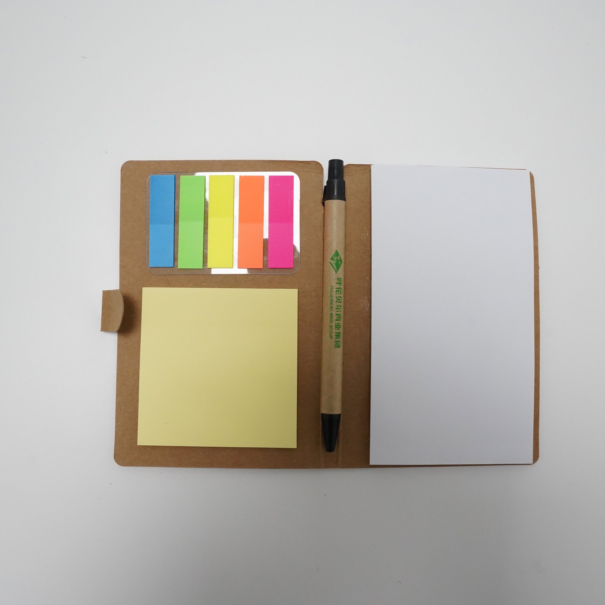 Memo Sticky Notes Set With Flag & Pen3