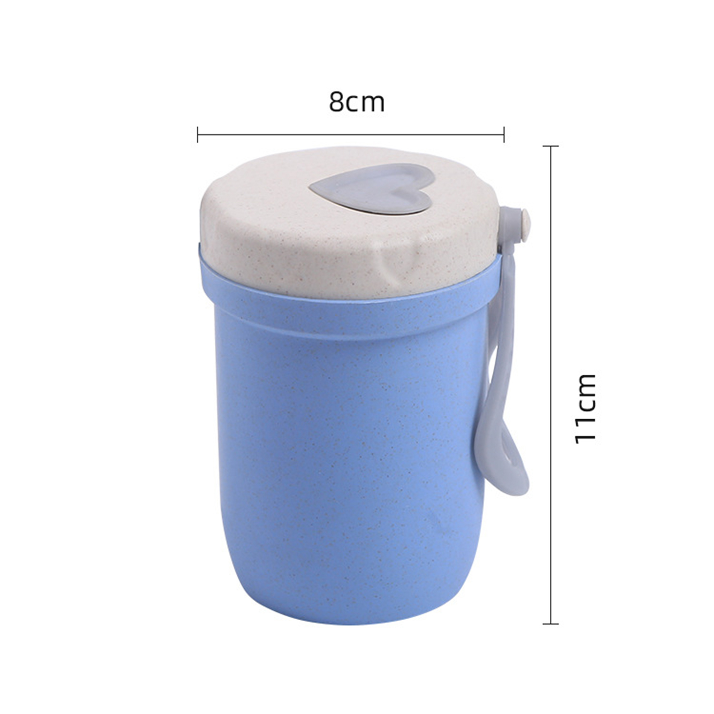 Wheat Straw Travel Cup With Lid3