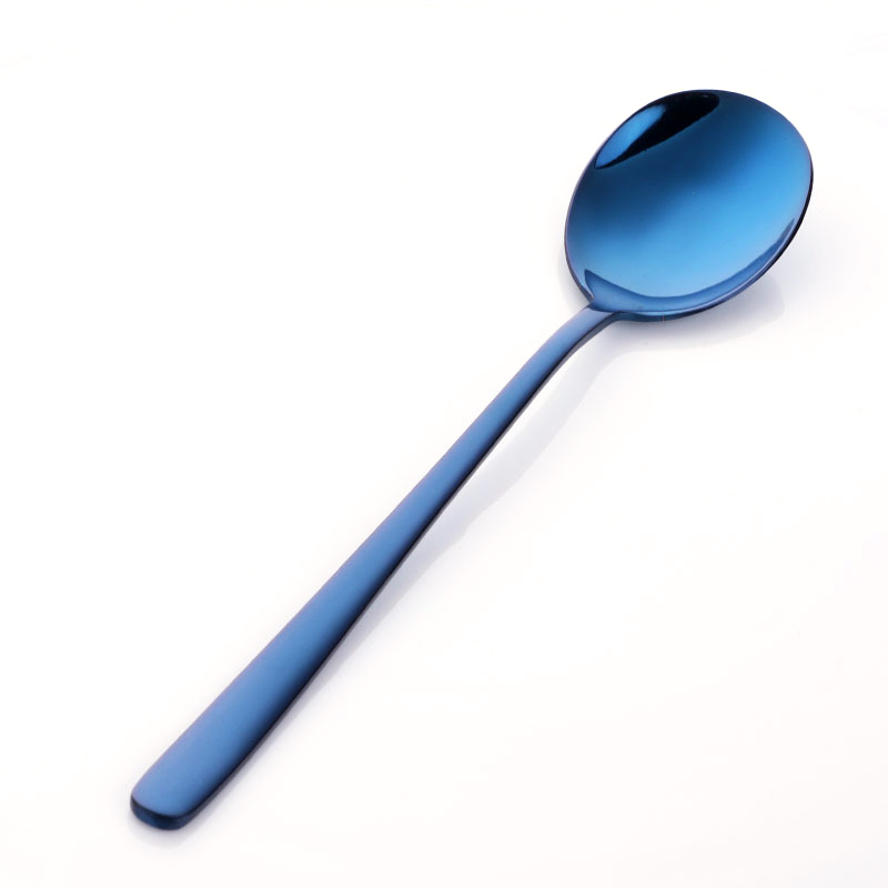 Colored Stainless Steel Spoon1