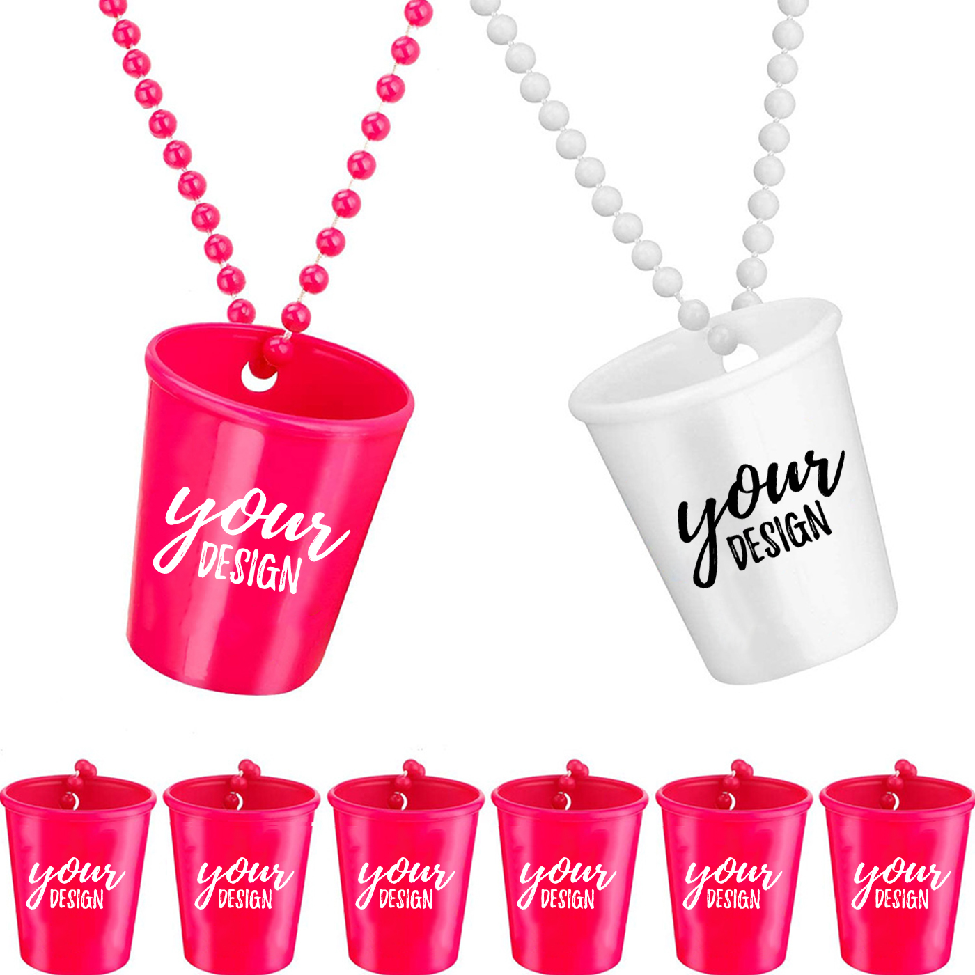 Party Shot Glasses Necklace