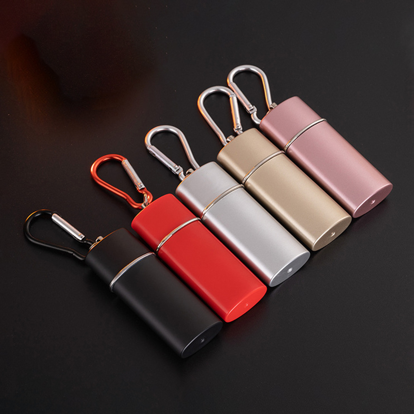 Outdoor Pocket Sliding Ashtray With Keychain3