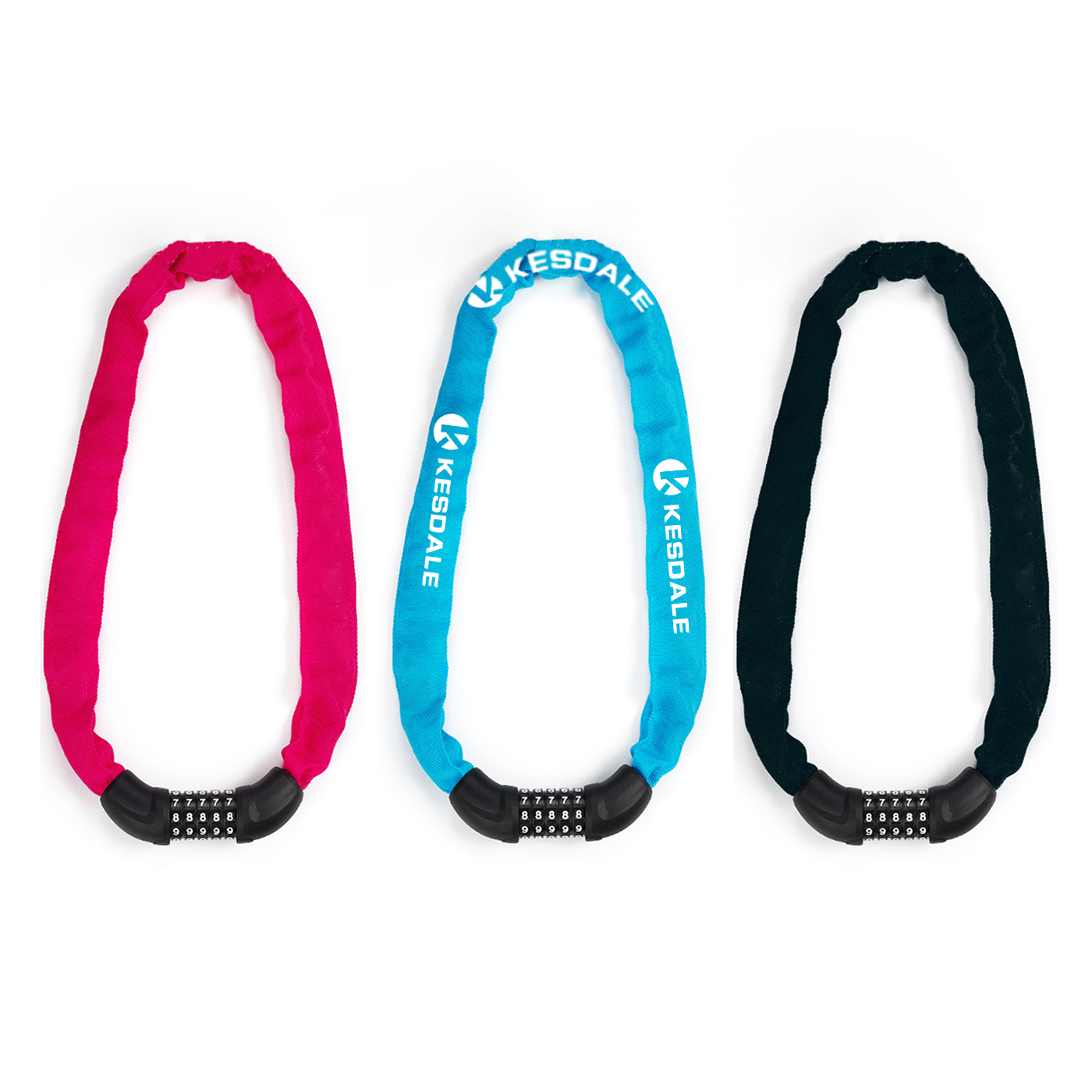 5 Digits Password Bicycle Chain Lock