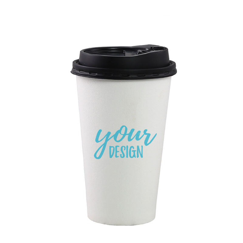 12 oz. Custom Printed Paper Cup With Lid1