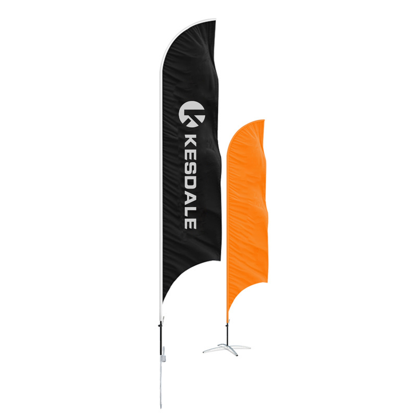 Advertising Knife Shape Blade Event Banner