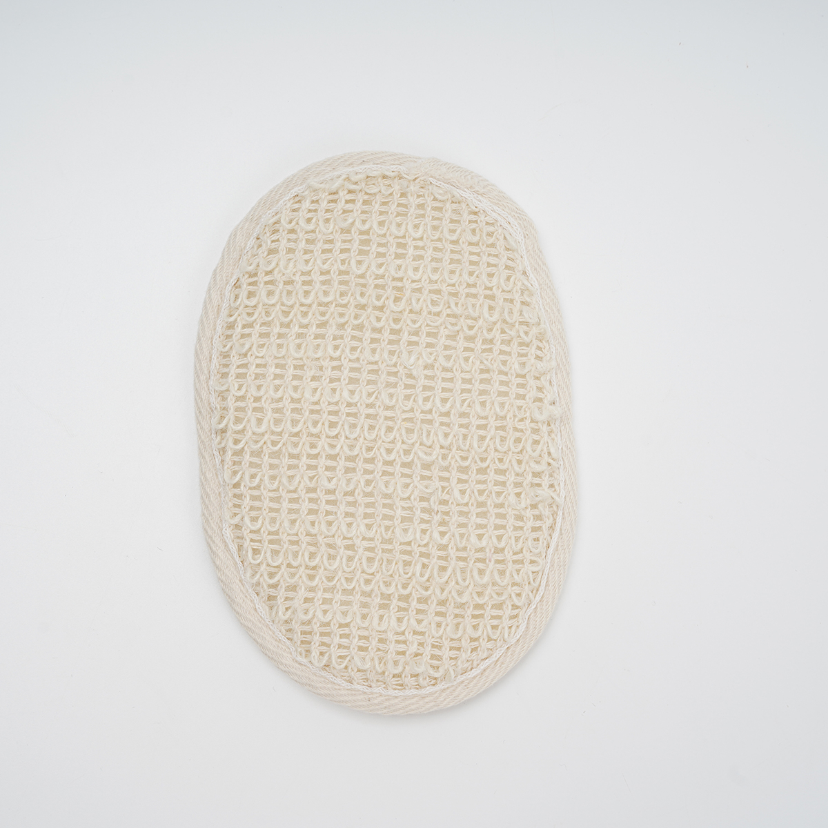 Natural Cotton Linen Bath Sponge Pad3