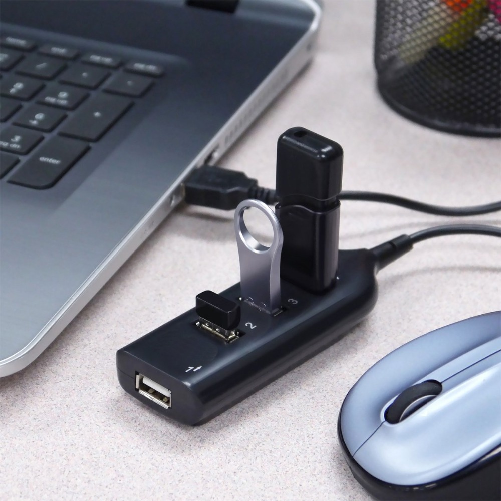 Custom 4 Port USB 2.0 External HUB Adapter2