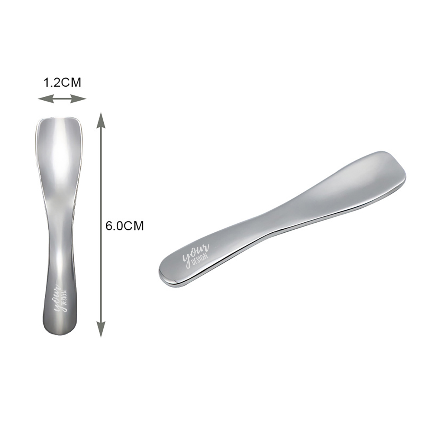 Stainless Steel Makeup Mini Spoon1