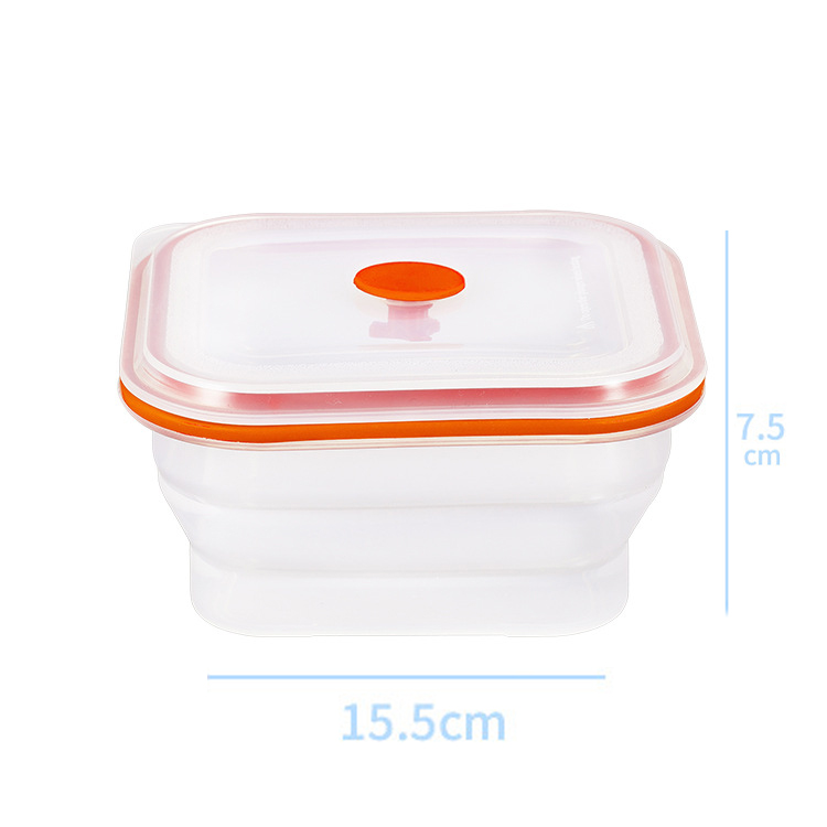 Silicone Collapsible Food Storage Container2