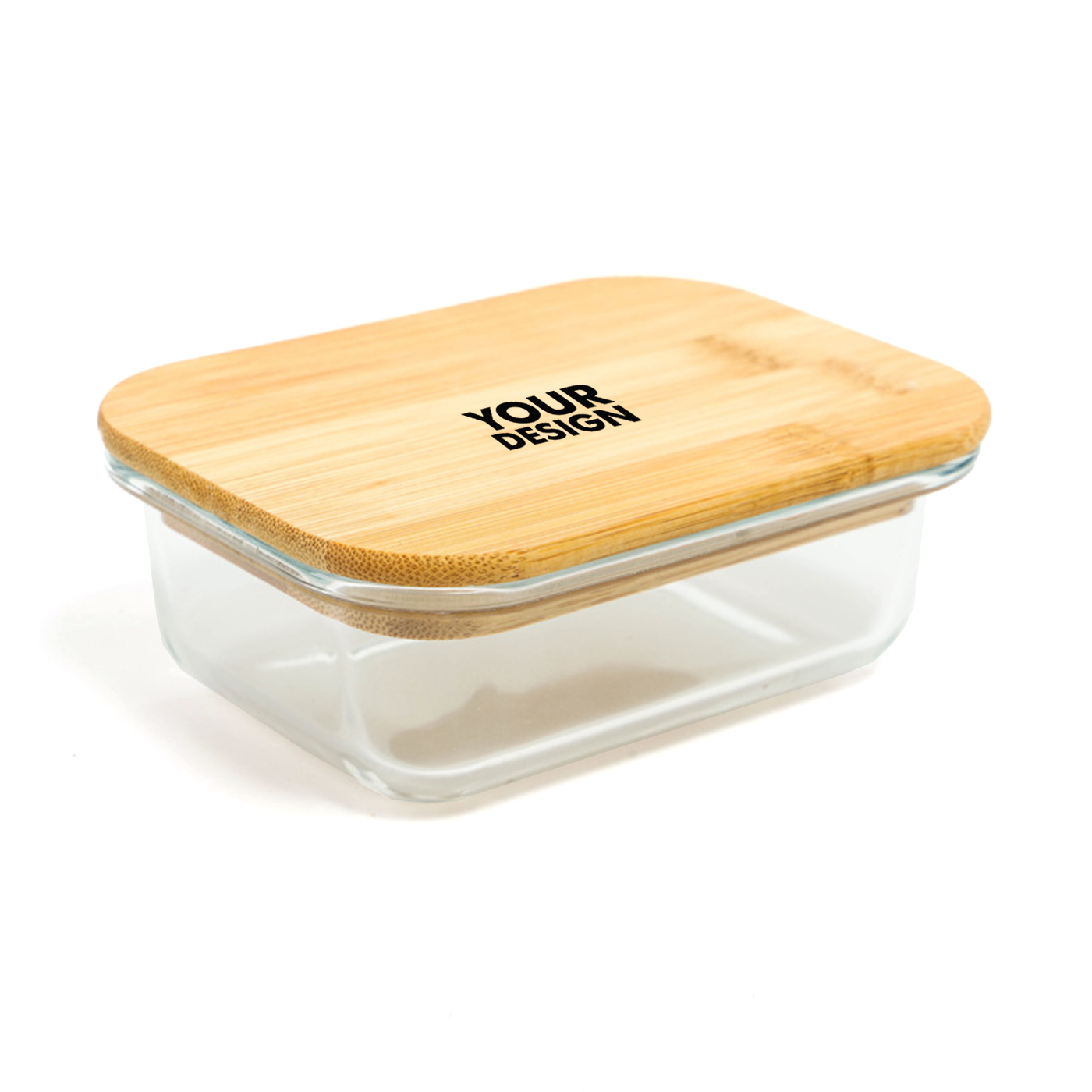 Square Borosilicate Glass Lunch Box With Bamboo Lid1