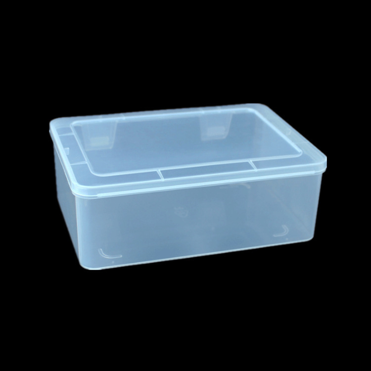 Custom Rectangular Clear Flip Top Storage Box3