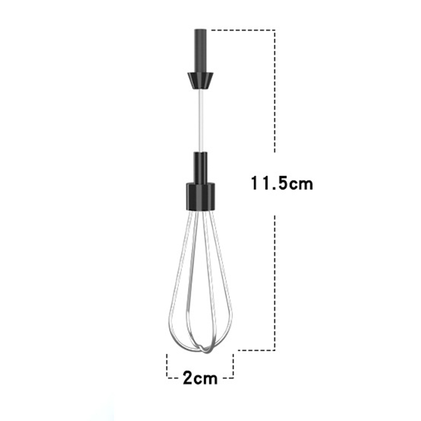 Stainless Steel Electric Egg Whisk2